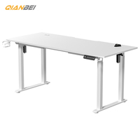 Table de jeu E-sport OEM en métal à double moteur, réglable en hauteur, pour PC, vente en gros directe usine Chine