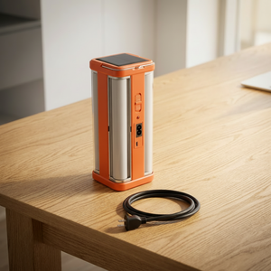 Lanterna <span class=keywords><strong>Solare</strong></span> da Campeggio Ricaricabile con Gancio Telescopico, Luce d'Emergenza Portatile per Tenda - Product Image 2