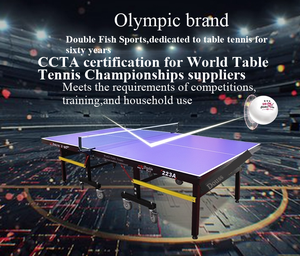 Double Fish <span class=keywords><strong>Ping</strong></span> <span class=keywords><strong>Pong</strong></span> Table Tennis Training Basket Mobile Multi-Ball Tray Ball Collector SQ02 Sports Entertainment Storage - Product Image 5