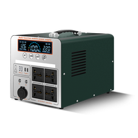 Centrale électrique 500Wh avec onde sinusoïdale pure CA 220V sortie 500W 800W 1000W Batterie externe solaire prix