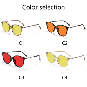 Gafas Ópticas de Alta Calidad en Existencia, Clásicas, Ultraligeras, Material TR90, Lentes Naranja CR39, 100% Anti Luz Azul para Hombre y Mujer - Product Image 5