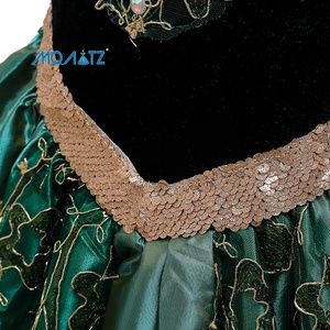 <span class=keywords><strong>Vestido</strong></span> de Satén de un Solo Hombro para Niñas con Bordado, <span class=keywords><strong>Vestido</strong></span> de Princesa para Niñas, Disfraz de Elsa para Halloween, Carnaval, Navidad - Product Image 5