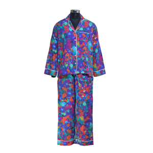 Conjunto de ropa de dormir transpirable y cómoda para mujeres y niñas, lujoso y elegante, hecho a medida, bajo MOQ, suministro ODM para verano y otoño - Product Image 2