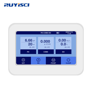 เครื่องวัดคุณภาพน้ำแบบพกพา RUYISCI P705 หน้าจอสัมผัส วัดค่า pH ค่าการนำไฟฟ้า TDS ความเค็ม อุณหภูมิ ออกซิเจนละลายในน้ำ - Product Image 1