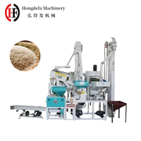 HONGDEFA 20TPD Moulin à riz moderne haute précision avec ensemble complet et garantie de 2 ans