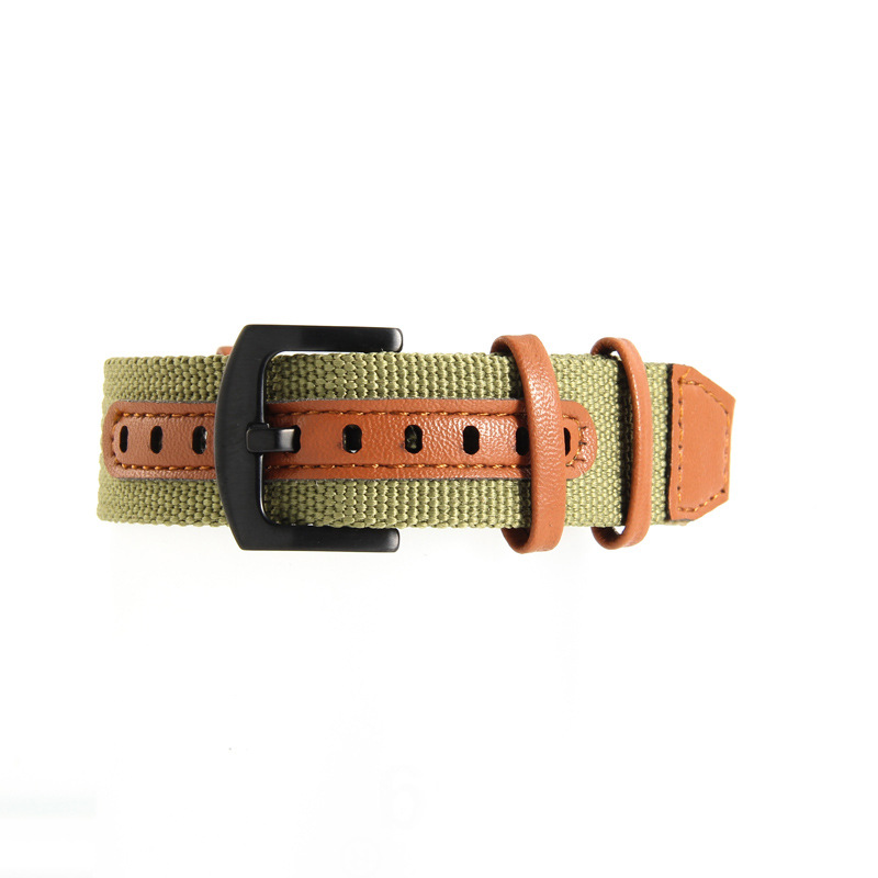 Verde militar - hebilla negra - K2