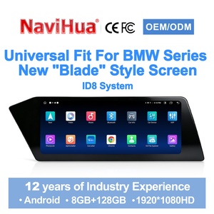 Navihua Nouveau design 12,3 pouces Écran tactile IPS Autoradio Android GPS DSP Stéréo multimédia Carplay pour BMW Toutes les séries F10 - Product Image 2