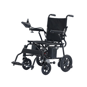 Silla de ruedas eléctrica 24V12AH con doble motor, ligera, plegable, scooter de movilidad para personas mayores - Product Image 3