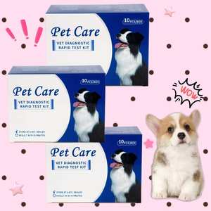 Canino Veterinaria CDV + CPV ag/CCV combo + CPV/CCV/GIA Giardia antígeno cão Kit teste rápido - Product Image 5