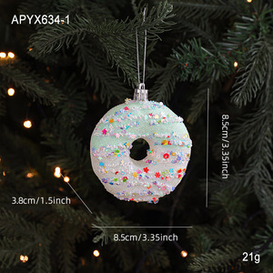 New <strong>Christmas</strong> <strong>Decorations</strong> Cute <strong>pink</strong> Cartoon Macaron Bubble Candy <strong>Christmas</strong> Tree Ornaments and Props. - Product Image 6