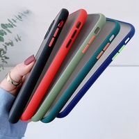 Coque de téléphone translucide mate givrée tendance 2026 pour iPhone 17 Pro Max 16 Plus 15 XS XR 11 12 13 14 17air – Coque transparente