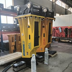 Martillo hidráulico SOOSAN SB 125 tipo BOX adecuado para excavadoras pesadas con 28-35 toneladas para construcción y demolición - Product Image 1