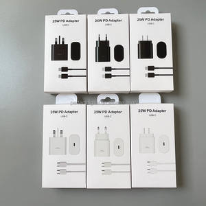 Adaptateur secteur USB-C EP-TA800 25 W avec câble USB-C vers USB-C 3 A, ensemble complet, adaptateur de voyage USB-C pour <span class=keywords><strong>Samsung</strong></span>, <span class=keywords><strong>chargeur</strong></span> mural - Product Image 5