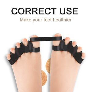 Hallux valgus Corrector vành đai nút chai massage bóng Toe separator Pain Relief Kit búa Toe separators - Product Image 4
