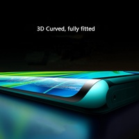 Verre trempé mobile incurvé 3D original pour xiaomi 10 Pro Note 10 Protecteur d'écran Film de protection en verre cellulaire