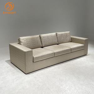 Divano Componibile in Pelle Sassanid OEM Design Moderno <span class=keywords><strong>Modena</strong></span> con Braccioli a Binario - Product Image 1