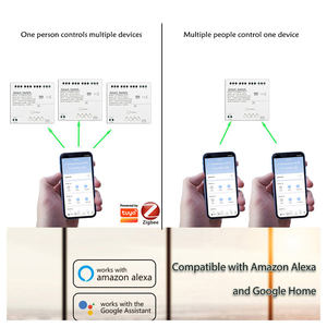 ZB-TDQ-TH Interruptor Inteligente de Temperatura y Humedad Tuya, Relé de Control Zigbee, Módulo de Bloqueo Automático, Relé RF 433 - Product Image 6