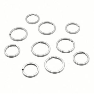 304 Stainless Steel <b>Keychain</b> Does Not Fade, Diy Pendant Accessories Are Available Large Quantities in Stock - Product Image 1