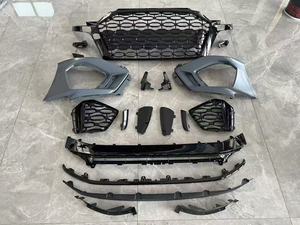 Kit de Carrocería Delantera Estilo <span class=keywords><strong>RS3</strong></span> 8Y <span class=keywords><strong>2021</strong></span> Modificado para Audi A3 S3 8V 8V.5 2013-2019 con Parrilla Negra - Product Image 2