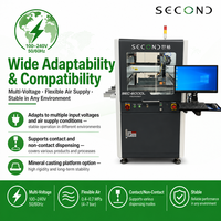 Machine de distribution de colle automatique à vision intelligente, certifiée CE, 3 axes en ligne, haute précision ±0,015 mm, avec caméra allemande