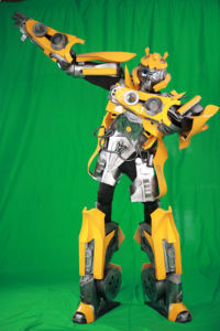 Disfraz de Robot <span class=keywords><strong>Transformer</strong></span> para Fiestas y Cosplay, Traje Clásico de <span class=keywords><strong>Bumblebee</strong></span> para Actuaciones en Escenario - Product Image 4