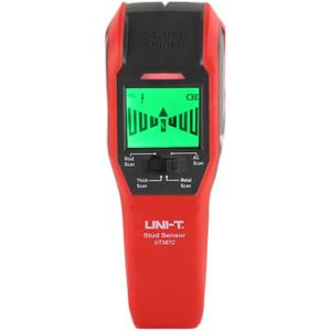 Détecteur de métaux mural UNI-T UT387C 4-en-1 : tension CA, fils sous tension, détecteur de montants en bois, cuivre, écran LCD HD, buzzer, calibrage - Product Image 5