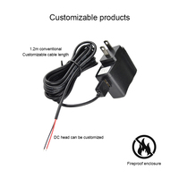 Adaptateur secteur USB AC/DC 5V 1A 100-240V à brancher pour bande LED, routeur sans fil, appareils audio-vidéo, certifié CE FCC, OEM ODM