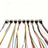 Konektor Kabel Elektronik Tahan Air GX16 2-10PIN Berkualitas Tinggi, Pria atau Wanita, Bersertifikasi ISO9001 untuk