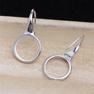 ตะขอเกี่ยวหูเงินแท้ Tomaberto S925 ขนาด 12 มม. ประดับมุกมาเบะ ดีไซน์เรียบง่าย สำหรับทำเครื่องประดับแฟชั่น - Product Image 3