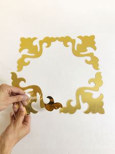 Modern Acrylic <b>Mirror</b> Wall Stickers DIY Decorative Art for Living Room & Bedroom Self-Adhesive Diagonal <b>Mirror</b> Murals - Product Image 5