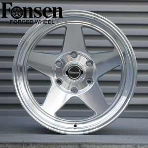 Juego de 2 Ruedas de Aleación Forjadas Cóncavas de 5 Radios con Borde Profundo, Llantas Personalizadas para Tesla Model Y, Honda Civic, Toyota Camry, BMW Serie 3, X5 - Product Image 4