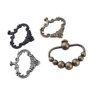 Furniture Handle Zinc Alloy Novelty Shape Cabinet <b>Drawer</b> Pull Antique Bronze Black <b>Silver</b> Durable Traditional Style - Product Image 5