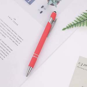 Stylo bille en métal personnalisé avec logo, stylo tactile promotionnel, cadeau OEM - Product Image 6