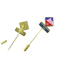 Broche magnétique en métal pour revers, badge en émail magnétique vierge à sublimation haute qualité