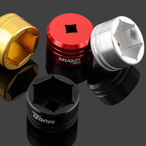 MUQZI Outil à douille pour fourche de vélo <span class=keywords><strong>VTT</strong></span> 24mm 26mm 28mm 32mm Douille pour écrous de <span class=keywords><strong>suspension</strong></span> de fourche <span class=keywords><strong>Fox</strong></span> - Product Image 6