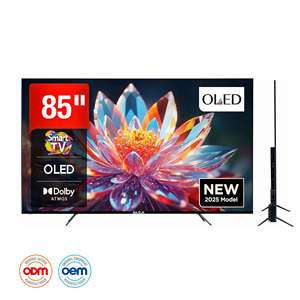 Téléviseur intelligent OLED 4K de luxe de 85 pouces avec rétroéclairage LED pour cinémas maison haut de gamme et salles d'exposition publiques dans le monde entier - Product Image 1
