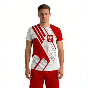 Ensemble <span class=keywords><strong>de</strong></span> maillots <span class=keywords><strong>de</strong></span> football en jersey, hauts brodés, 100% polyester, séchage rapide, TOURISTA City Team, unisexe, adultes, manches courtes, 2022 <span class=keywords><strong>2023</strong></span>, nouveauté - Product Image 1