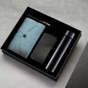 Customized Vintage A5 Pu Leather Journal Notebooks <b>Diary</b> Corporate Business Gift Set with Logo - Product Image 5