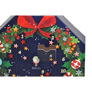 Caja de calendario de Adviento de papel para Navidad, venta al por mayor, caja de calendario de Adviento personalizada de 12 días, se puede personalizar según la demanda - Product Image 5