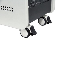 Purificateur d'air mobile commercial avec filtre HEPA ESP, système de filtration d'air de qualité médicale, purificateur d'air pour la maison, l'hôtel, le restaurant