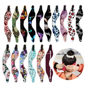 可调节游泳防水护耳发带游泳头带 - Product Image 1