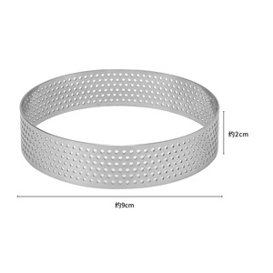 วงแหวนมูสทรงกลมสำหรับตกแต่งขอบเค้กแบบมืออาชีพ - Product Image 5