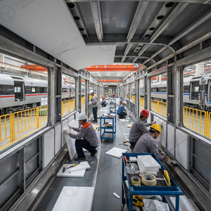 Schiuma di Melamina per Isolamento di Veicoli Ferroviari Certificata EN45545, Grado HL3, Schiuma Acustica Personalizzata - Product Image 2