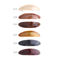 Pince elliptique pour queue de cheval, en filet, coréen, pin rouge, 8 couleurs classiques, polyvalent, accessoires pour cheveux