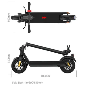 X9 scooter électrique US EU Allemagne Entrepôt grand scooter électrique de mobilité pour adultes, pliable à deux roues, 500w 1000w 48v