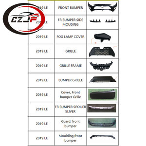 Kit de parachoques delantero CZJF sin faros antiniebla para <span class=keywords><strong>Toyota</strong></span> <span class=keywords><strong>RAV4</strong></span> 2019 estilo LE - Product Image 3