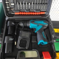 Perceuse sans fil professionnelle 12V à batterie lithium rechargeable, visseuse électrique rapide, mandrin sans clé, compatible OEM, 1350 tr/min, 30 Nm