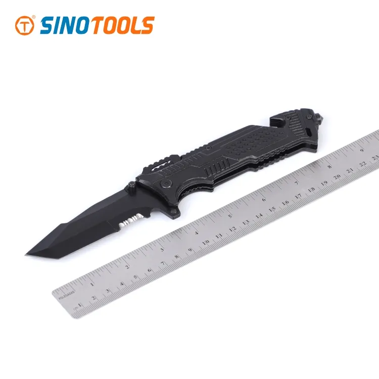 cool gift sharp bushcraft cutter black carbon steel foldable tracker knife pocket hunting knives