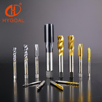Tarauds à filetage hélicoïdal/droits HYGOAL HSS-E pour machines CNC, tours, métaux, acier, aluminium