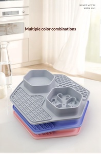 Grenzüberschreitender Bestseller: Anti-Erstickungs-Fressmatte für Haustiere; Bissfeste Slow-Feeding-Matte; Universelle Futtermatte - Product Image 6